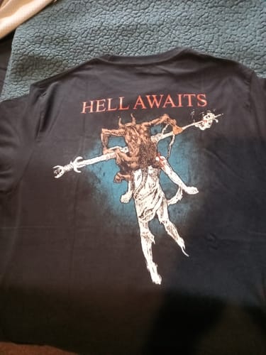 Customer photo review of Slayer - Hell Awaits - Shortsleeve Shirt