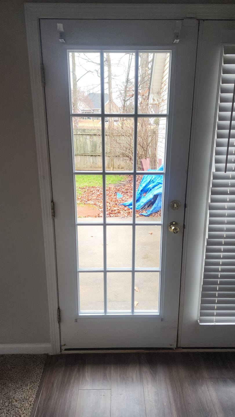 Customer photo review of Clear 15 Lite Glass and Frame Kit (Full Lite)