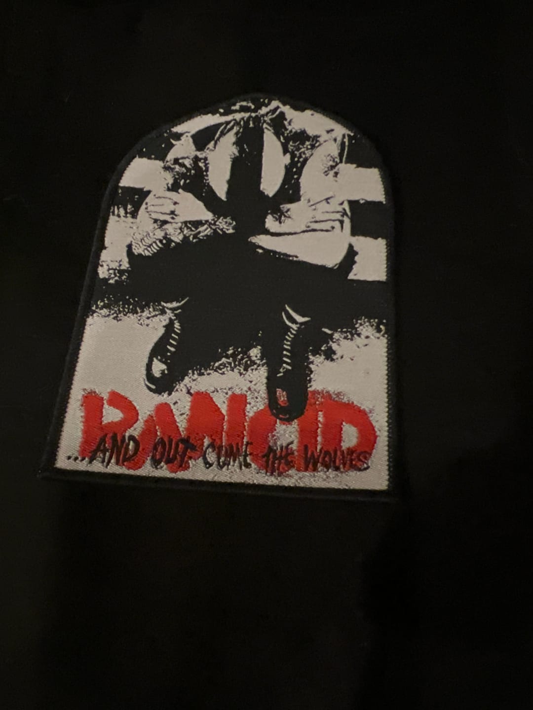 Customer photo review of Rancid - ...And Out Come The Wolves - Patch