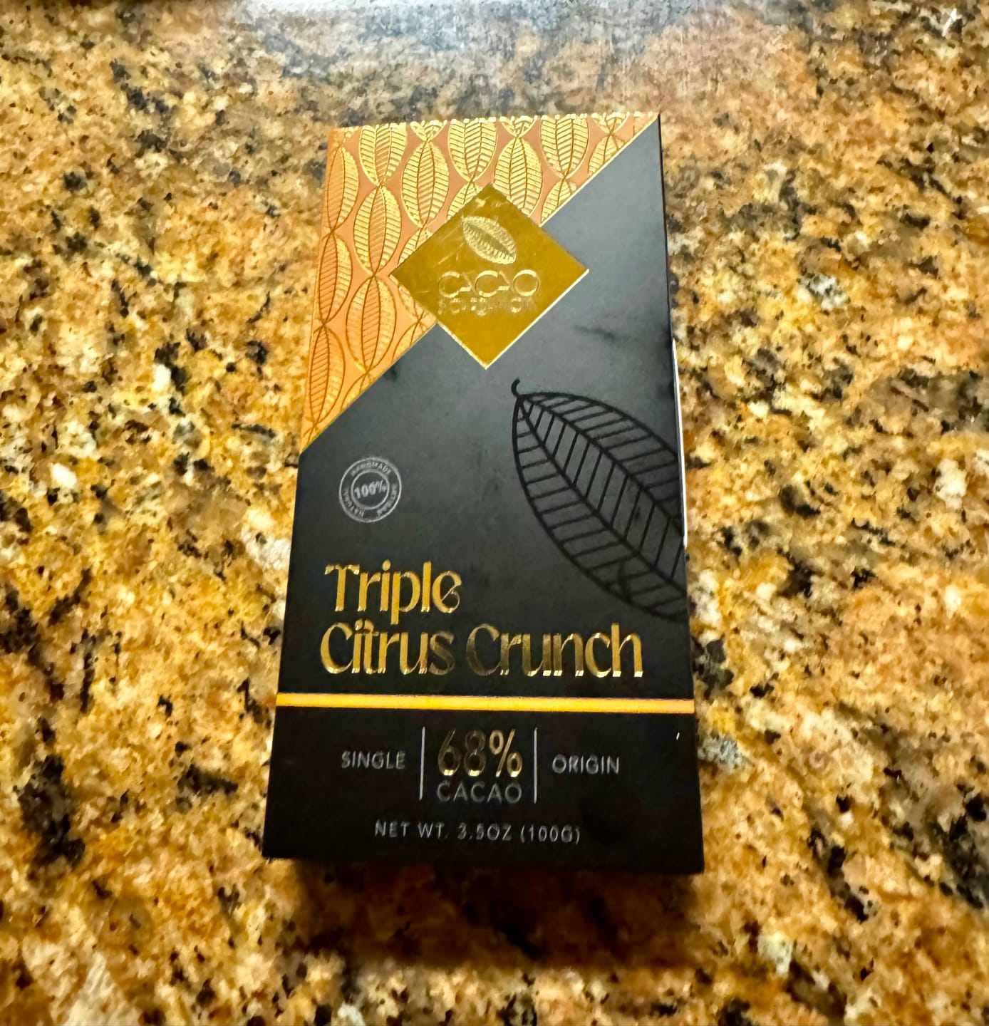 Customer photo review of Triple Citrus Crunch Artisan Bar