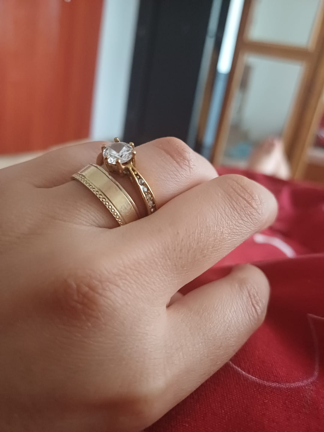 Customer photo review of Inel Crystals - Gold