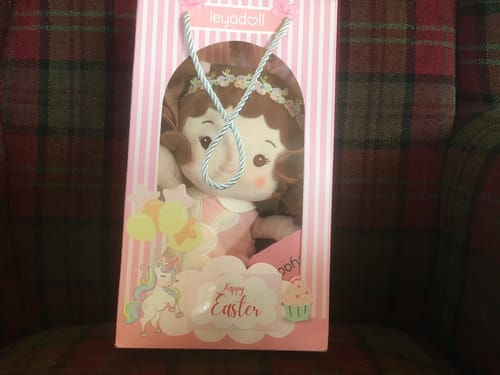 Customer photo review of Personalized Bunny Girl