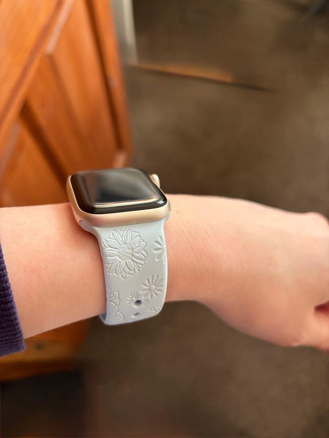 Customer photo review of Luna Silicone Band