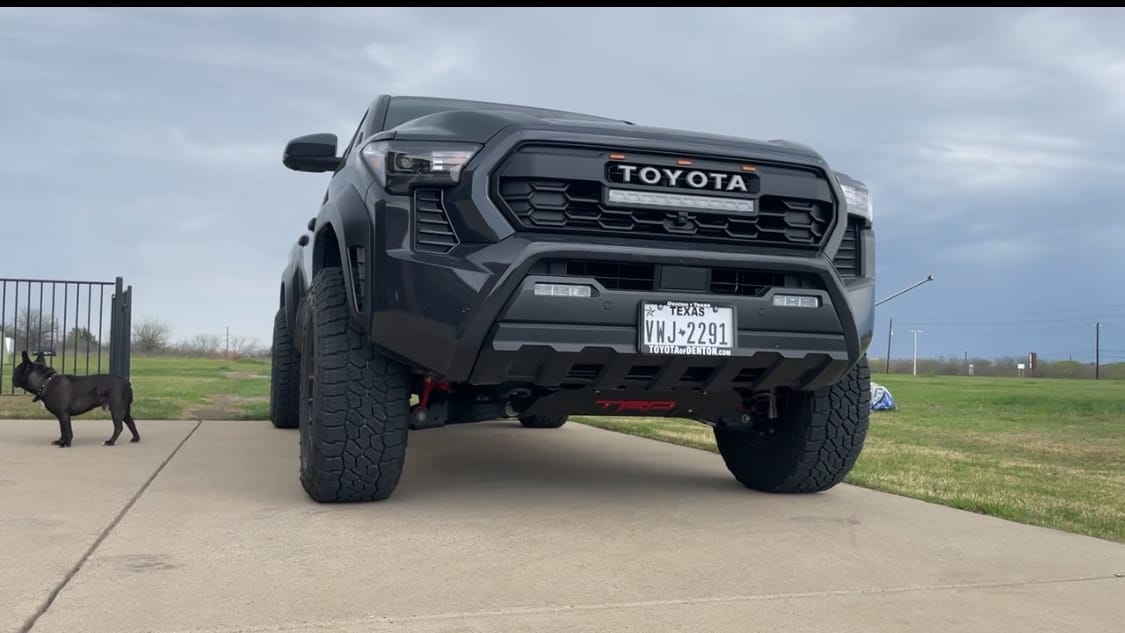 Customer photo review of 2024+ TACOMA TRD PRO STYLE GRILLE