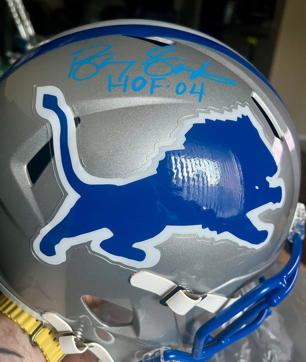 Customer photo review of Barry Sanders Autograph Signing