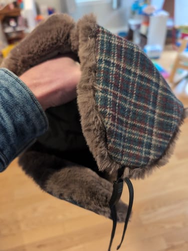 Customer photo review of Big Winter Warm Fur Hat