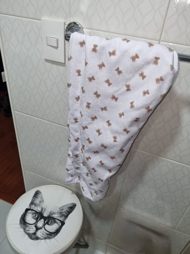 Customer photo review of Toalla de Microfibra Ultra-Absorbente