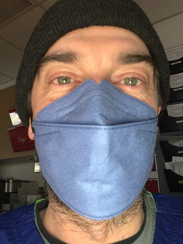 Customer photo review of KN95 Respirator Face Mask: Explore Bundle