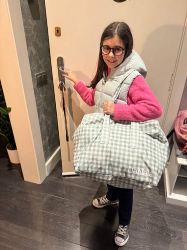 Customer photo review of Neceser MyBigBag Vichy Verde cremallera verde