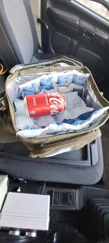 Customer photo review of Robuste Isoliertasche für unterwegs