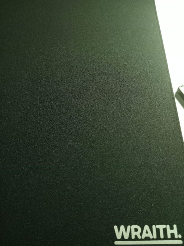 Customer photo review of Wraith Litepad Mousepad