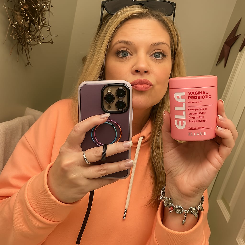 Customer photo review of Women’s Vaginal Probiotic – Supports Microbiome & pH | 60 Vegan Caps