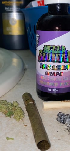 Customer photo review of THC Syrup - Grape