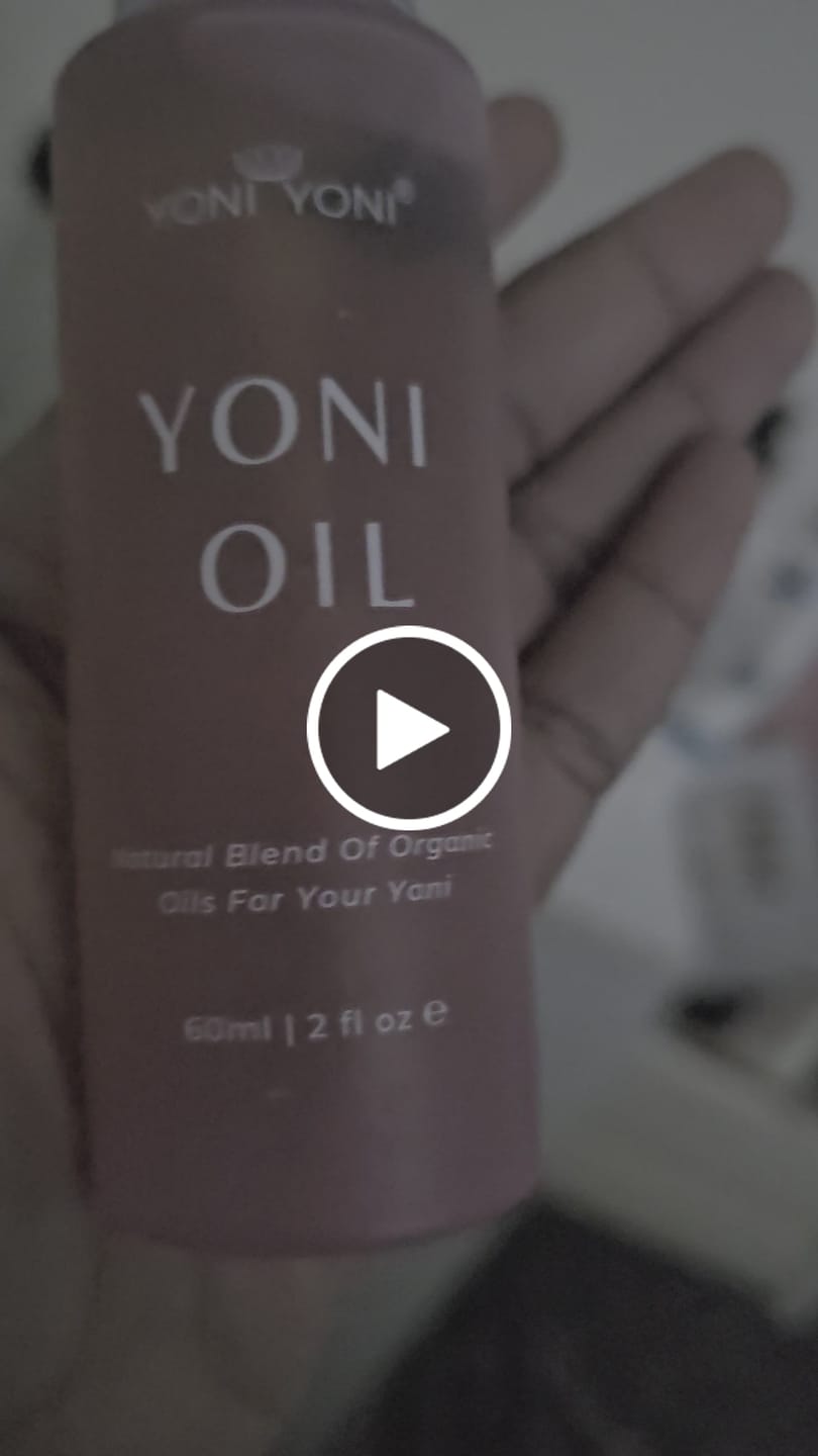 Customer video review of Yoni Oil