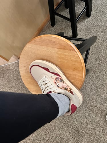 Customer photo review of The Creation of Adam Sneakers