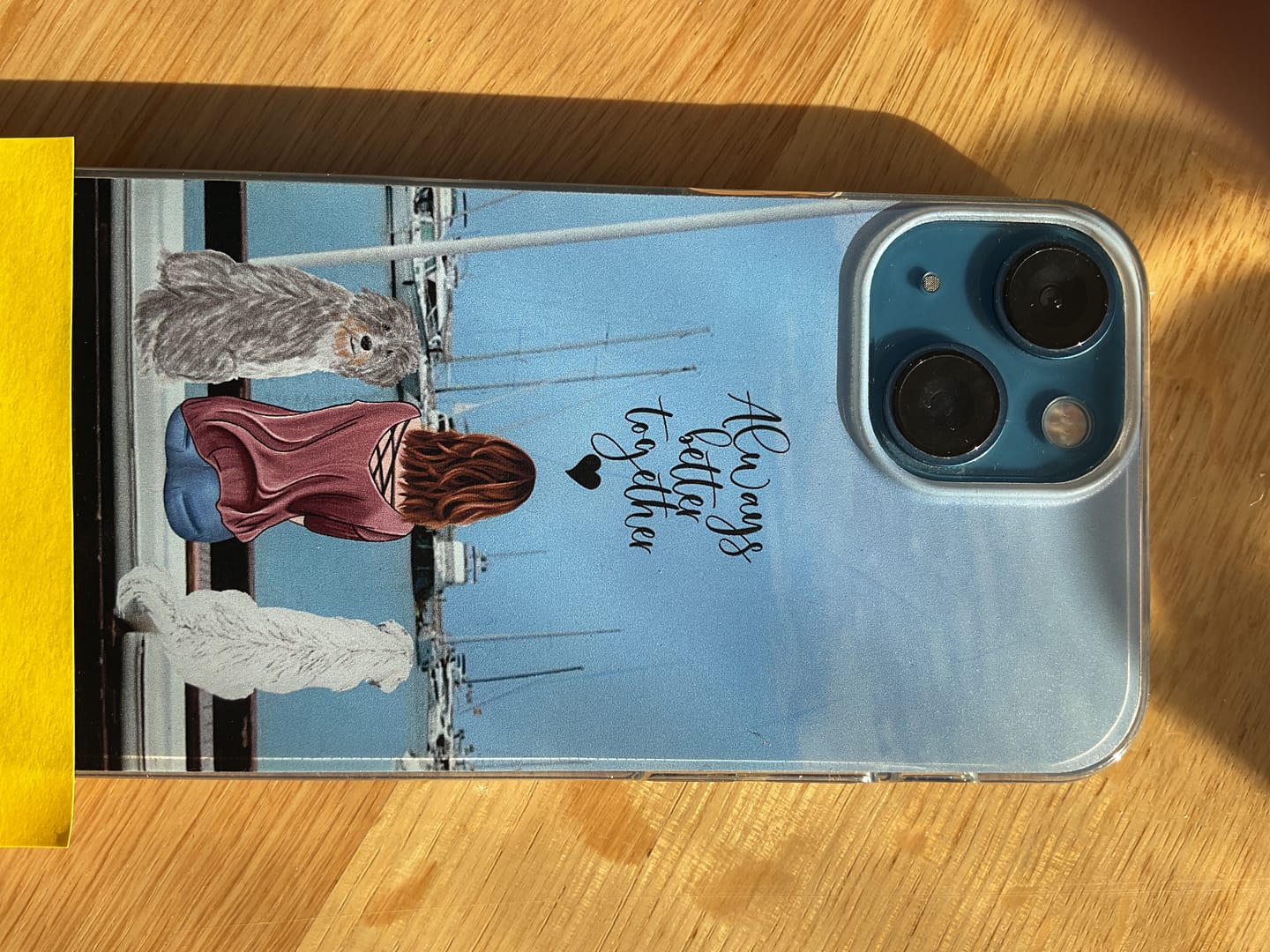 Customer photo review of Onderweg met huisdier - Gepersonaliseerd Telefoonhoesje