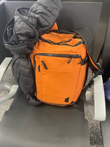 Customer photo review of Blast Travel Backpack