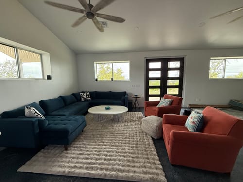 Customer photo review of Ladybird 133" Corner Sectional with Left Chaise