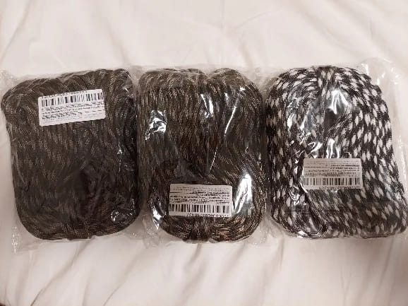 Customer photo review of 9-Core Paracord – Robustes Überlebensseil