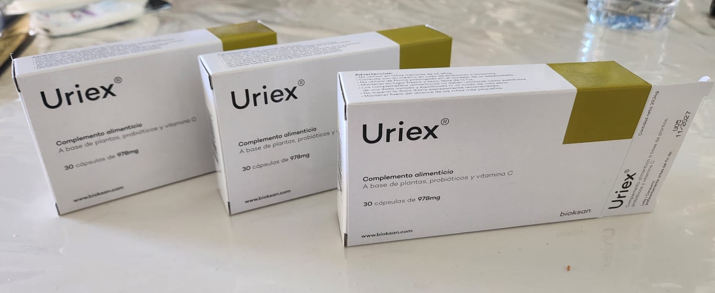 Customer photo review of Pack 3 Uriex® 30 cápsulas