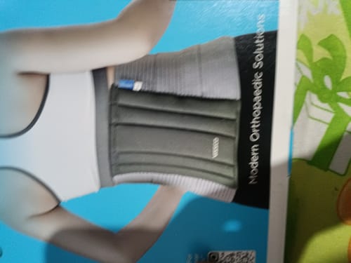 Customer photo review of Lumbocare (Lumbo Sacral Belt) | Provides Support to the Lower Back | Pain solution for Back and Abdomen (Grey)