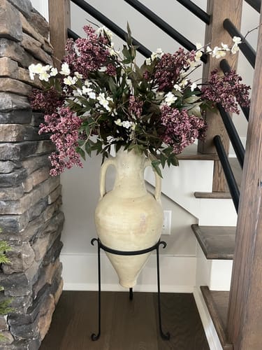 Customer photo review of Faux Dusty Plum Stem