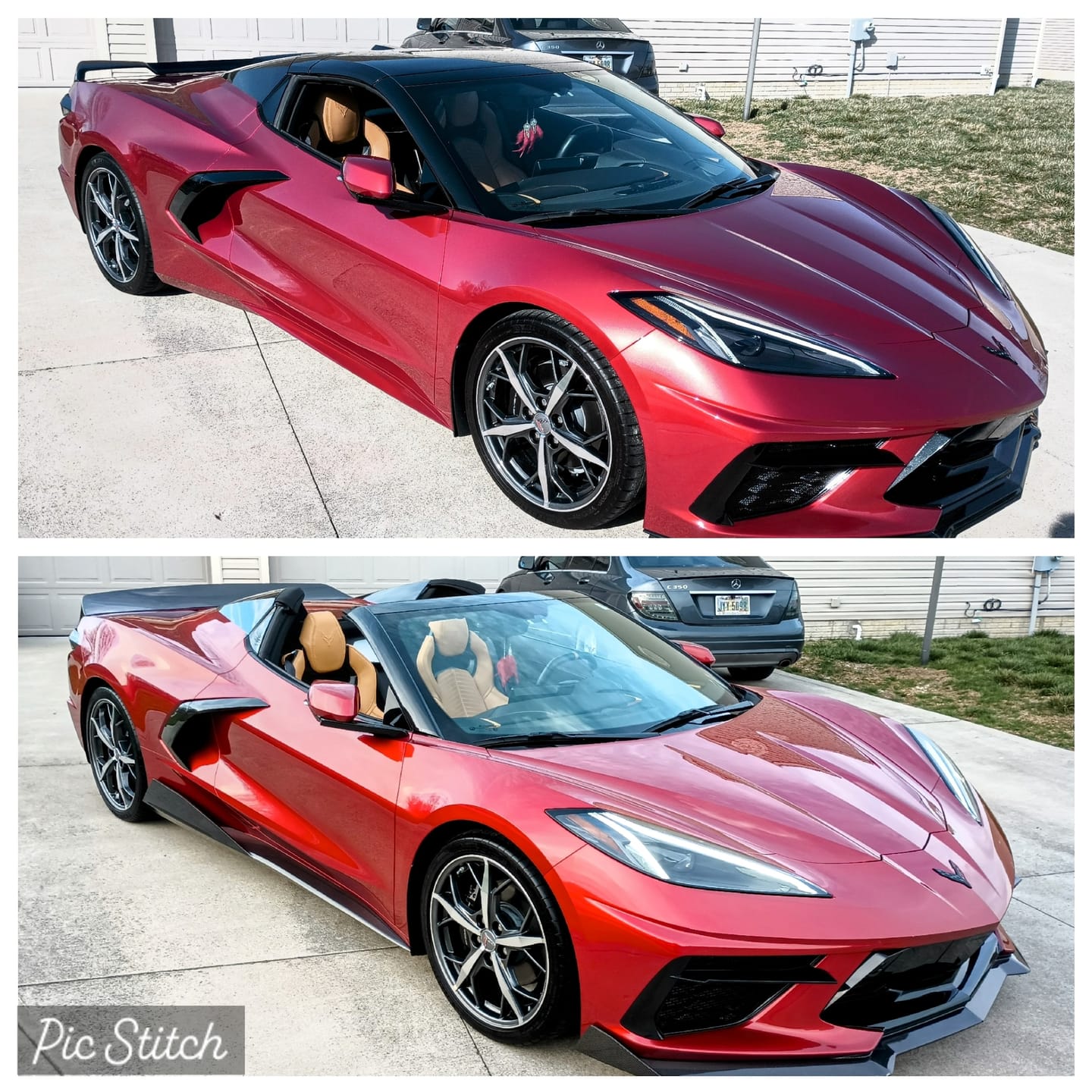Customer photo review of Chevrolet Corvette C8 5VM Side Skirts