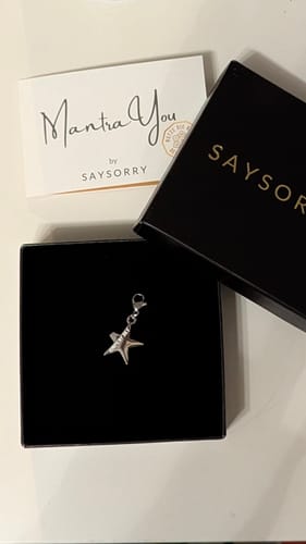 Customer photo review of Unperfekt Charm »Der abgebrochene Stern« am Karabiner