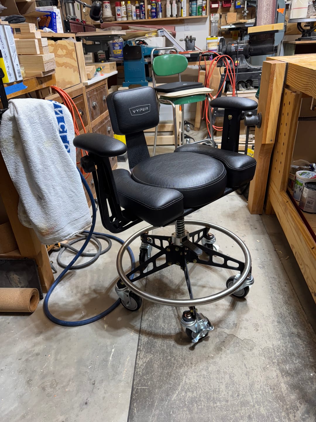 Customer photo review of 4" WHEEL LOCK