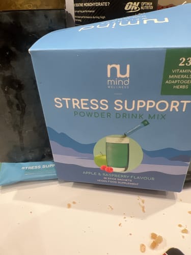 Customer photo review of Stress & Mild Anxiety Support ( Powder Drink or Capsules)