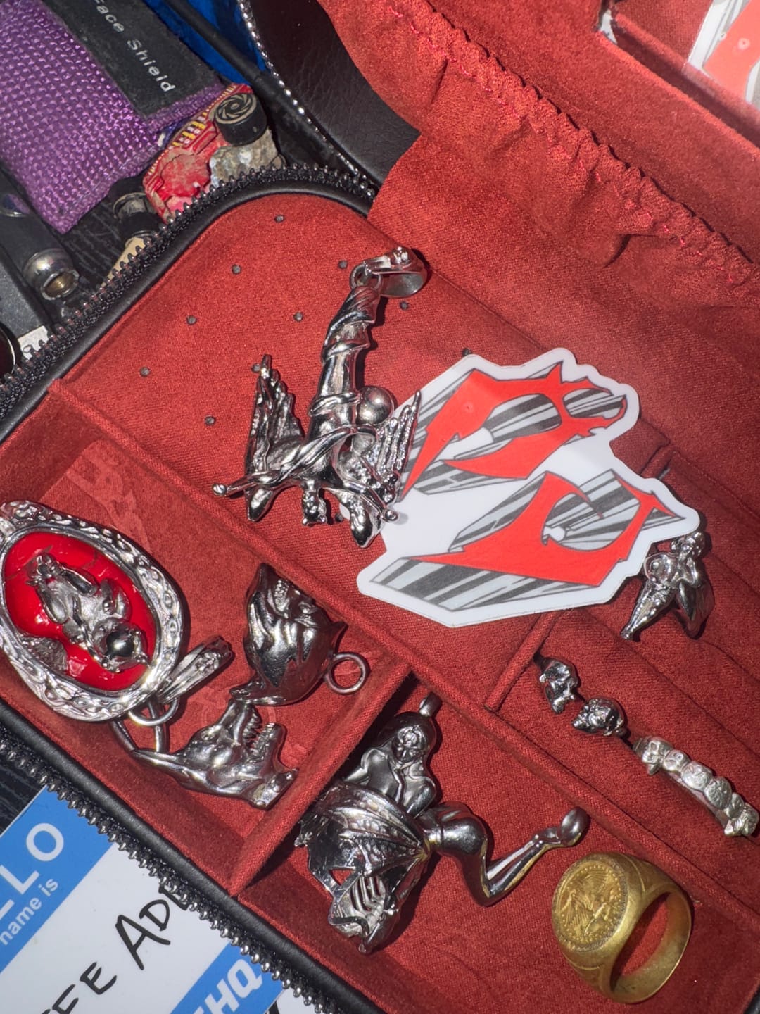 Customer photo review of FALLEN ANGEL PENDANT