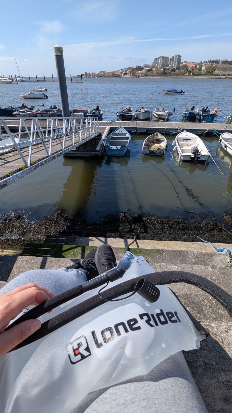 Customer photo review of Hydration Bladder 3L