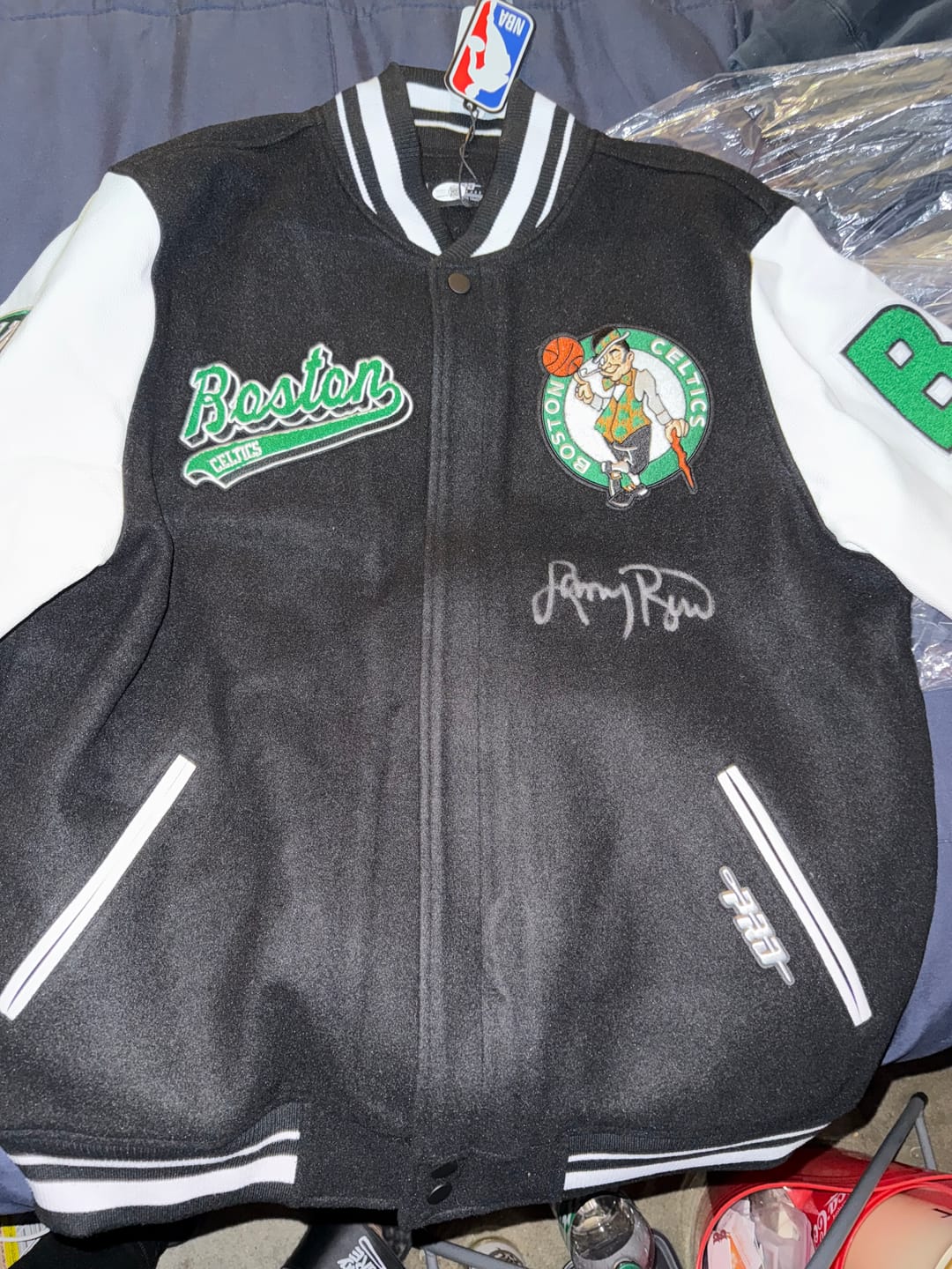 Customer photo review of Larry Bird Autograph Signing