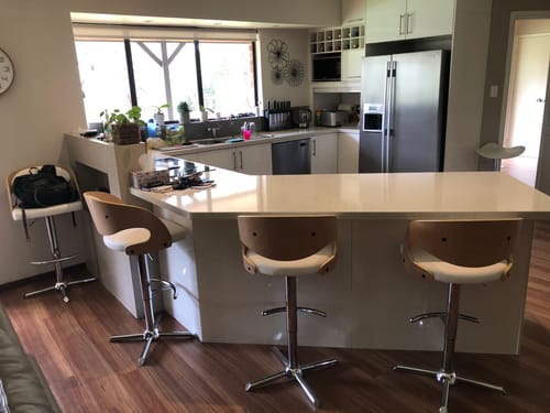 Customer photo review of Como Kitchen Bar Stool