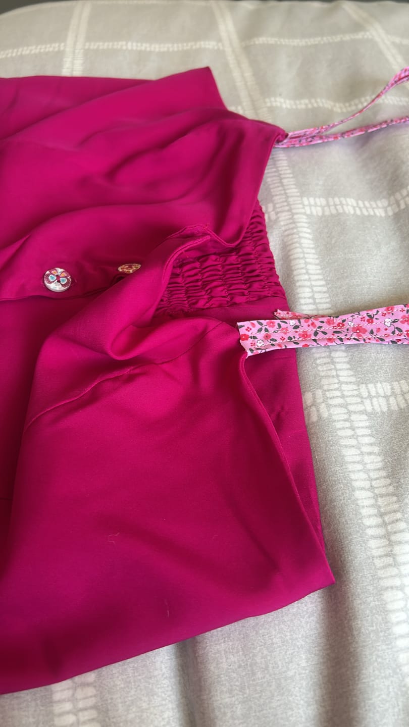 Customer photo review of Flower Garden Organic Cotton Bias Binding Tape - 5 metres