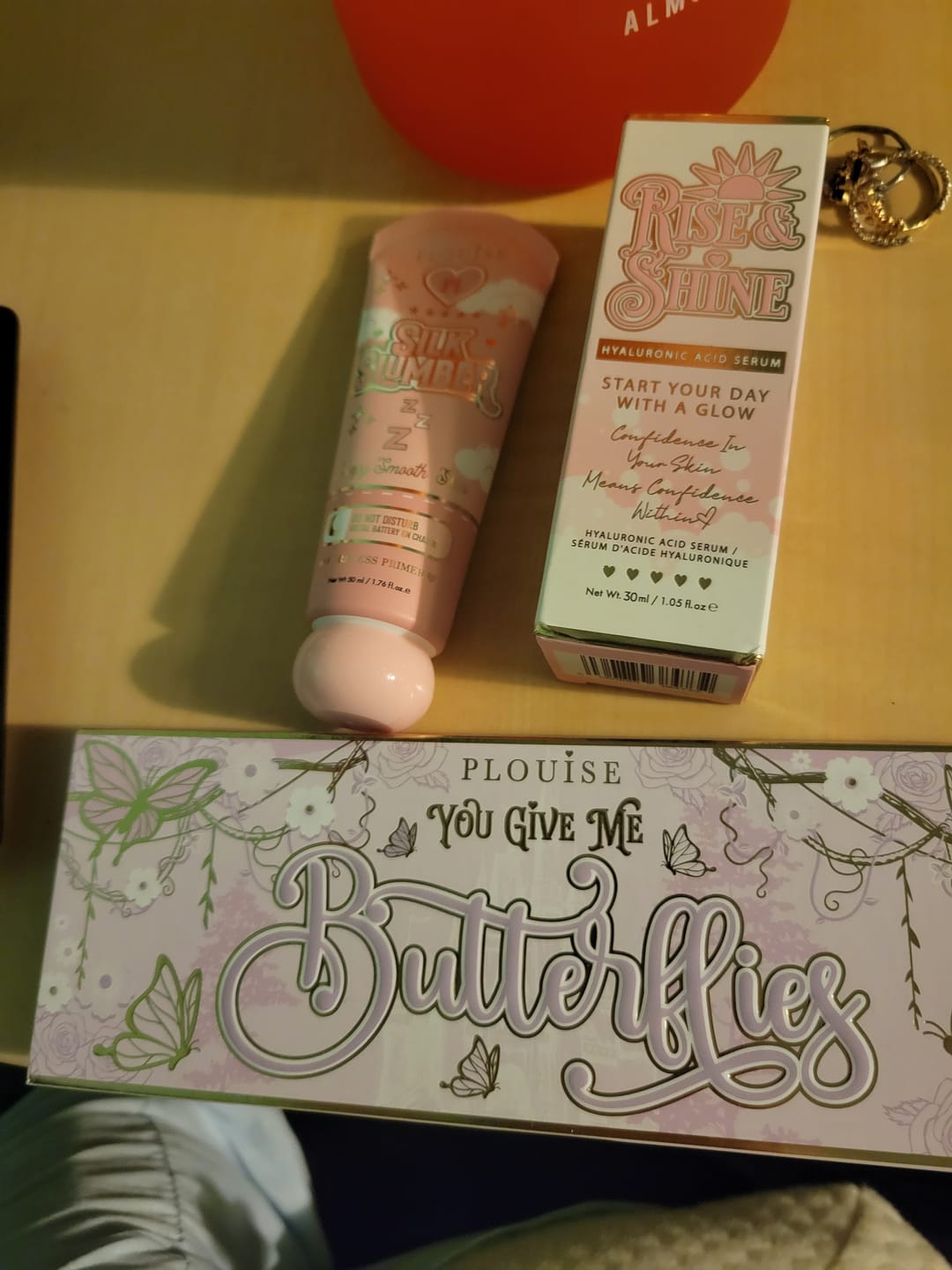 Customer photo review of P. Louise You Give Me Butterflies Mini Eyeshadow Palette
