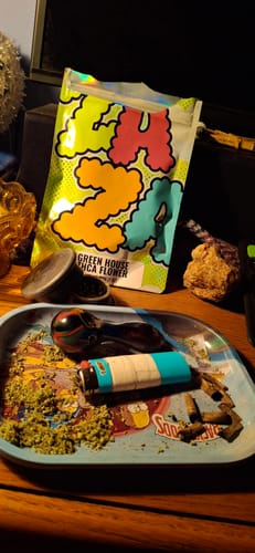 Customer photo review of Blackberry Kush - 28 Grams Littles - Indica