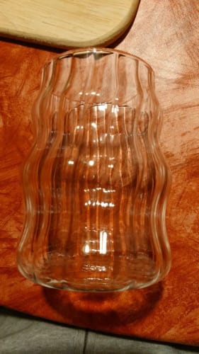 Customer photo review of Ripple Glass Set