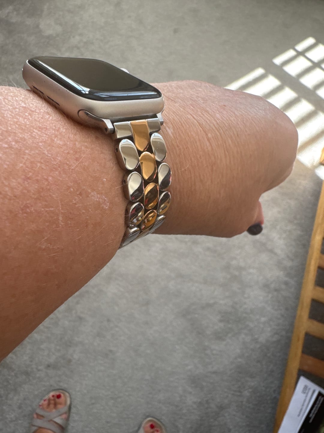Customer photo review of Atlanta Metal Strap