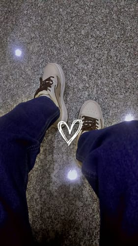 Customer photo review of JAVA Peanut Brown Men's casual sneaker