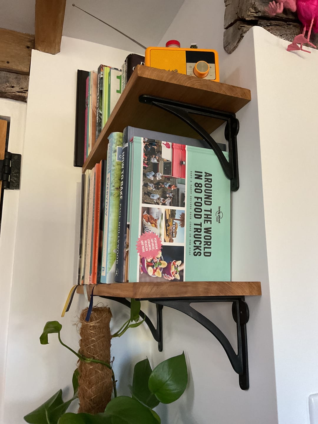Customer photo review of 7 Inch Ironbridge Cast Iron Shelf Bracket
