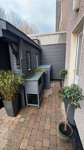 Customer photo review of Outdoor Wall Panel Stone Grey 290CM | Exterior | Garden | 3D Wood Grain