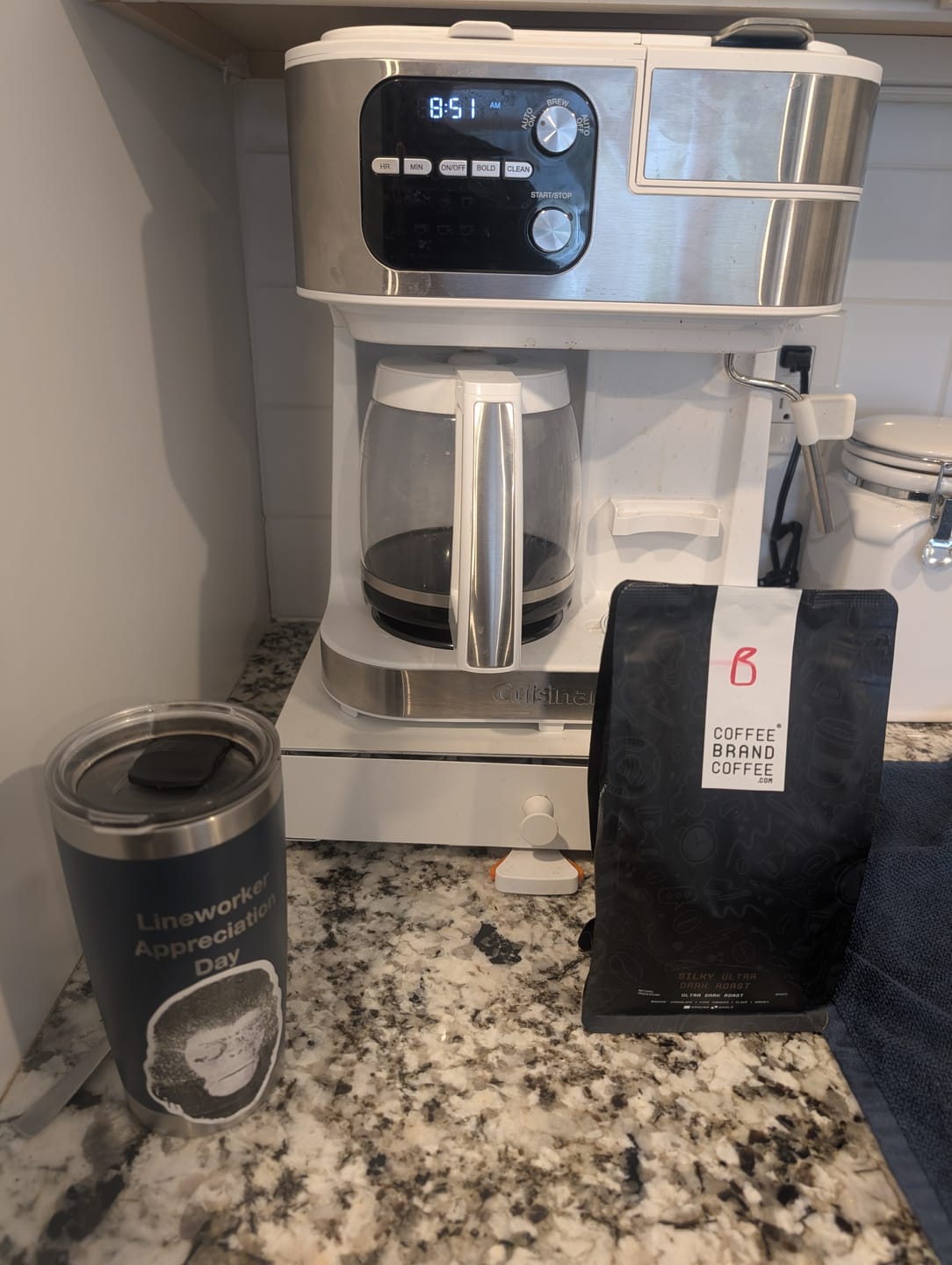 Customer photo review of Silky Ultra Dark Roast