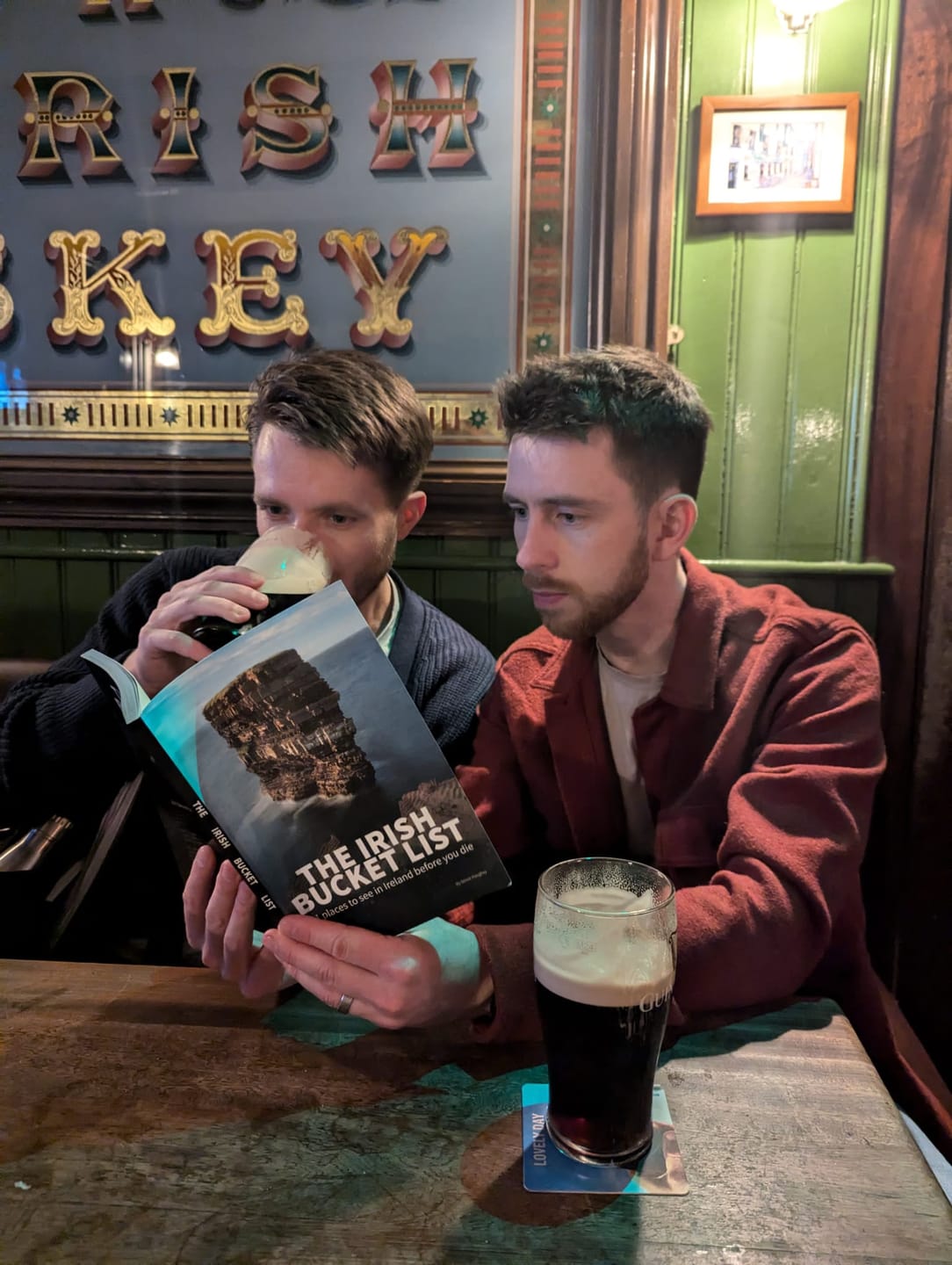 Customer photo review of The Irish Bucket List: 101 places to see in Ireland before you die
