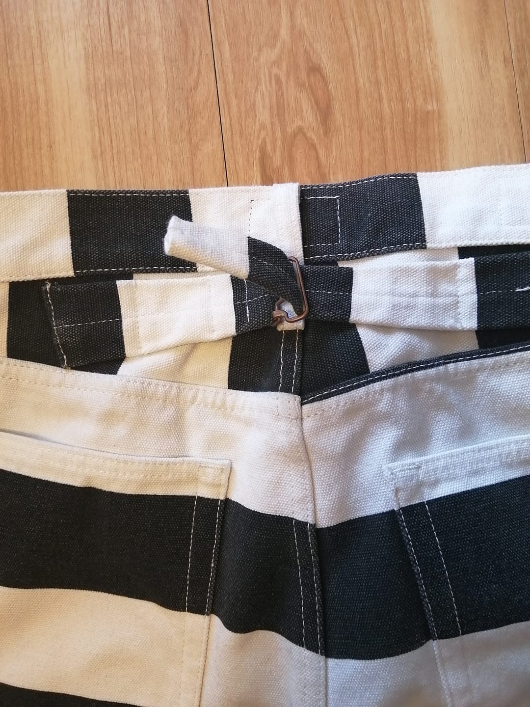 Customer photo review of ヘビーウェイト　キャンバスプリズナーパンツ