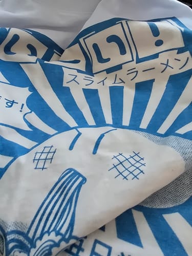 Customer photo review of Ramen Gobbler T-Shirt