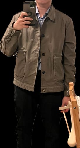 Customer photo review of A-2 Moleskin Bomber Jacket