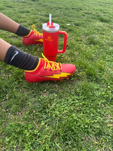 Customer photo review of The Flash Football Cleats - Velocity 2.0 by Phenom Elite