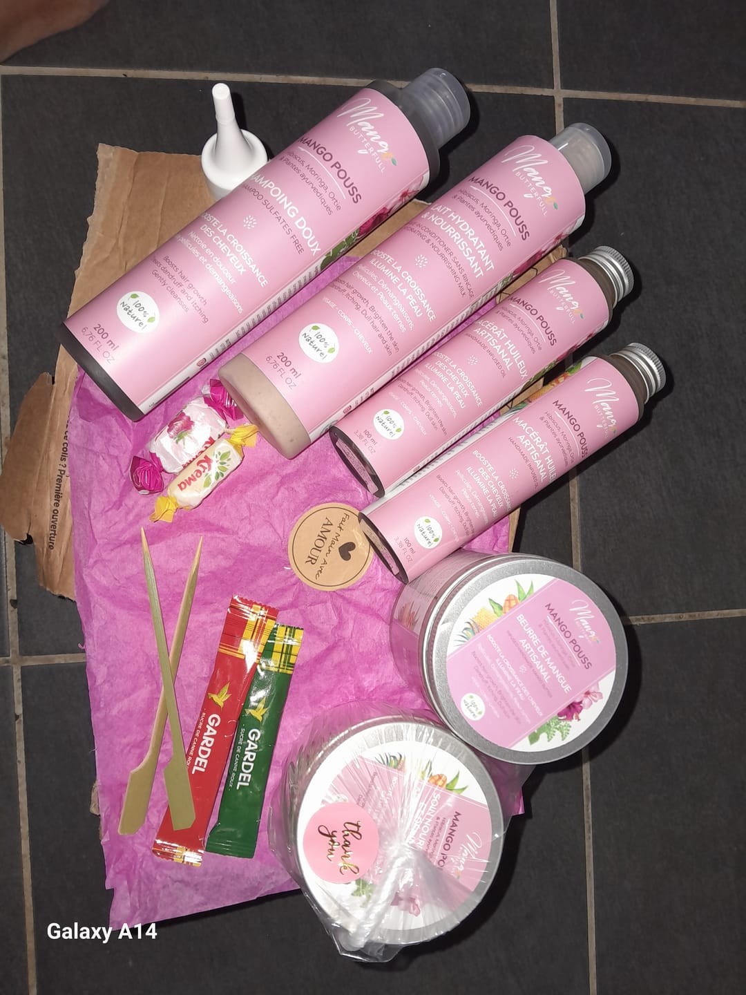 Customer photo review of Pack routine Mango POUSS