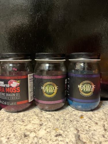 Customer photo review of Pineapple Skies Sea Moss Gel